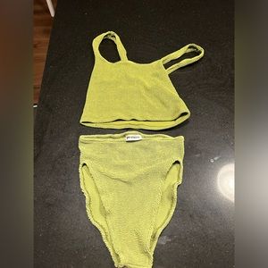 Sample Sale Fern / Stretch I Verve Top & high waisted bottom